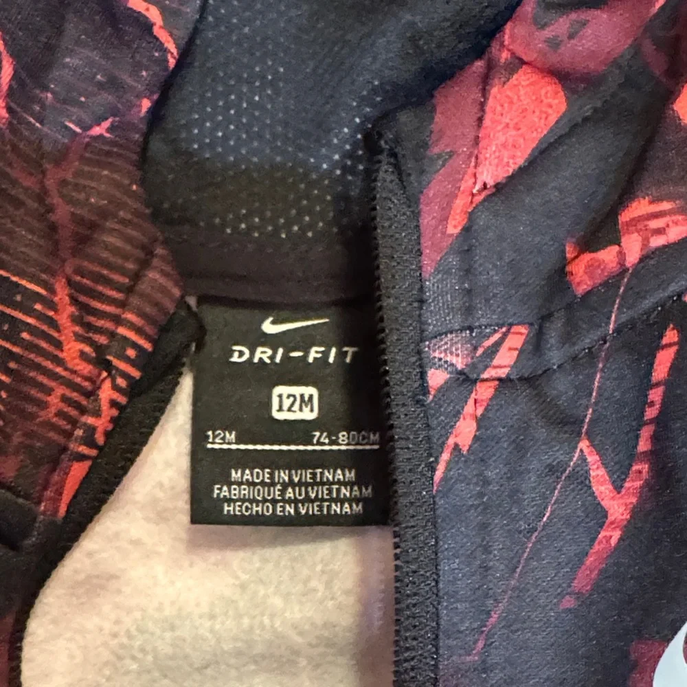 Nike Black and Red Kids Hooded Tracksuit Set - Picture 3 of 5